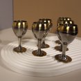 thumbnail image 4 of Wine Goblets, Metal Wine Glasses Fancy Portable 6PCS  for Camping, 4 of 7
