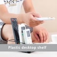 thumbnail image 4 of pitrice 4-grids Storage Rack TV Conditioning Remote Control Organizer Bracket Room Appliance Living Stand Shelf Business Black Orange, 4 of 6