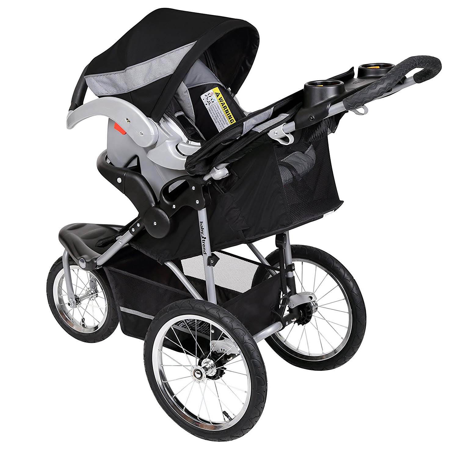Baby Trend Expedition Travel System Stroller, Millennium White - image 4 of 7