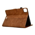 thumbnail image 3 of Allytechgroup Stylish Case for Apple iPad Pro 11 Inch M4 2024, Smart Cover Auto Sleep Wake Protective Shockproof Anti-Scratch Slim Flip Folio Case for iPad Pro 11" 2024, Brown, 3 of 10