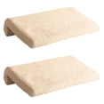 thumbnail image 4 of 2 almohadas para cabecera de cama, soporte para la espalda para cabecera de madera maciza, almohada de respaldo suave, cojín de cabecera para Té Mlik, 4 of 8