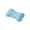 Blue*8.7x14cm, variant on Dustproof Wrist Support Ergonomic Silicone Wrist with stitched-edged | Pro gaming surface for Gaming & Office | Ergonomic Design with desk protector | Silicone wrist pad with bone shape which is Grey