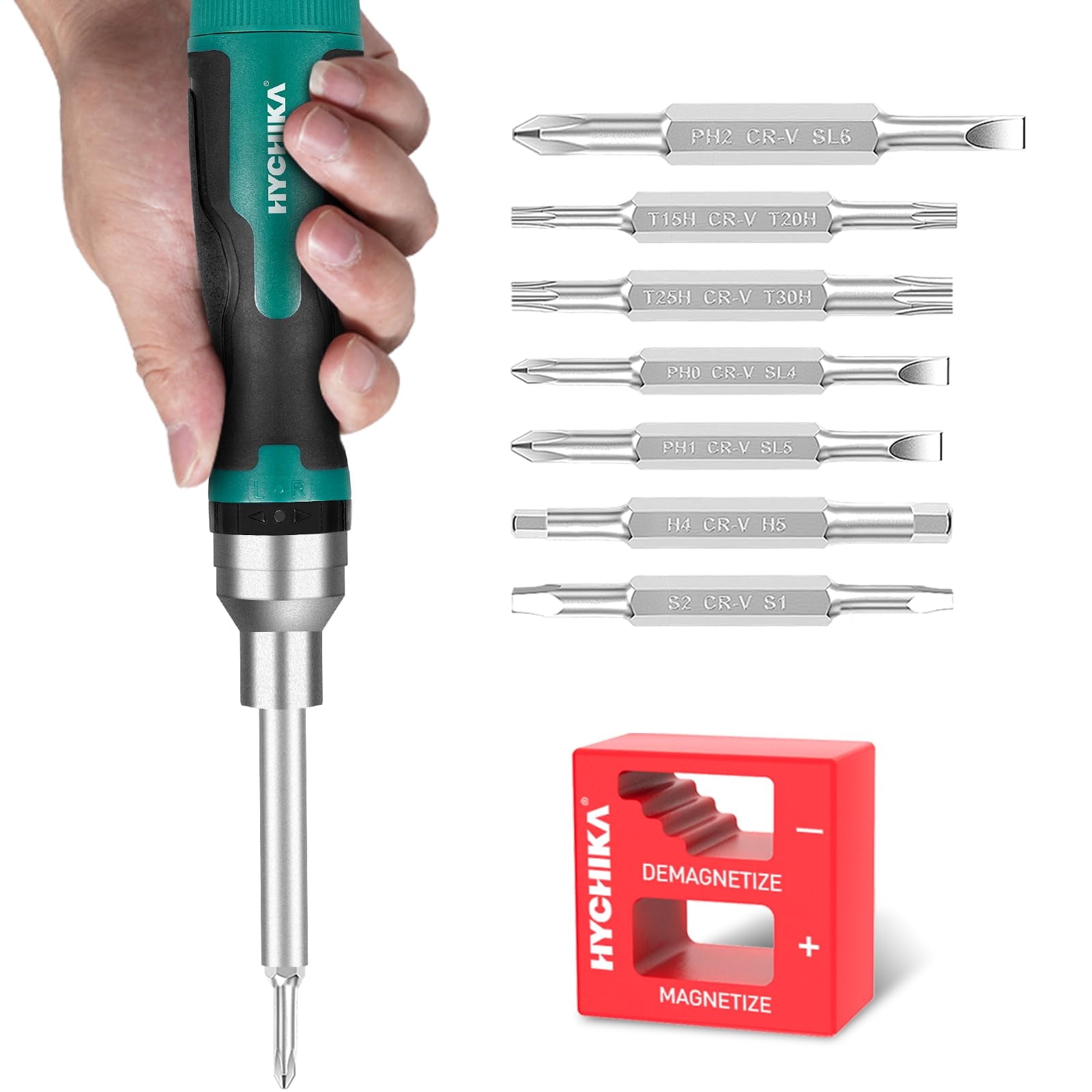 TEKTON Schraubendreher-Set Mit Hohem Drehmoment – 2-teilig (1/4 Und 5/16 Zoll), 6-Punkt, Dreiseitiger Griff