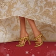 thumbnail image 4 of Muñeca de moda Barbie Signature 2025 Holiday con cabello castaño oscuro, 4 of 6