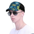 thumbnail image 4 of Picia Machinery Road Construction Pattern Trucker Hat,Baseball Cap,Sun Protection Cap,Stylish Headwear,Leisure Cap,Outdoor Sports Cap, 4 of 7