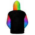 thumbnail image 3 of Lotusprinthandmade Personalized Mom Grandma and Grandkids Sweethearts Rainbow Hoodie 3D (Lightweight) S-5XL Multicolor (2XL), 3 of 5