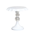 thumbnail image 4 of Soporte para pasteles, pedestal para pasteles, organizador de cosméticos, accesorios para fotos, exhibición de dulces L blanca, 4 of 9