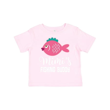 

Inktastic Mimi s Fishing Buddy Girls Girls Toddler T-Shirt