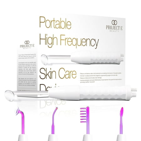 Project E Beauty Faisca Argon (Purple) | High Frequency Wand | Anti-Acne & Spot Treatment