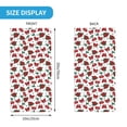 thumbnail image 2 of Neck Gaiter Face Mask Men Women, Cute Berry Rose Warmer Breathable Face Cover Scarf Bandanas Head Wrap Hiking Cycling Ski Sports, 2 of 6