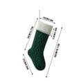 thumbnail image 2 of LanSuare 14Inches Large Christmas Stockings, Soft Plush White Cuff Multicolour Stockings, Xmas Personalized Stockings for Family Holiday Decorations, Christmas Decoration, 2 of 5