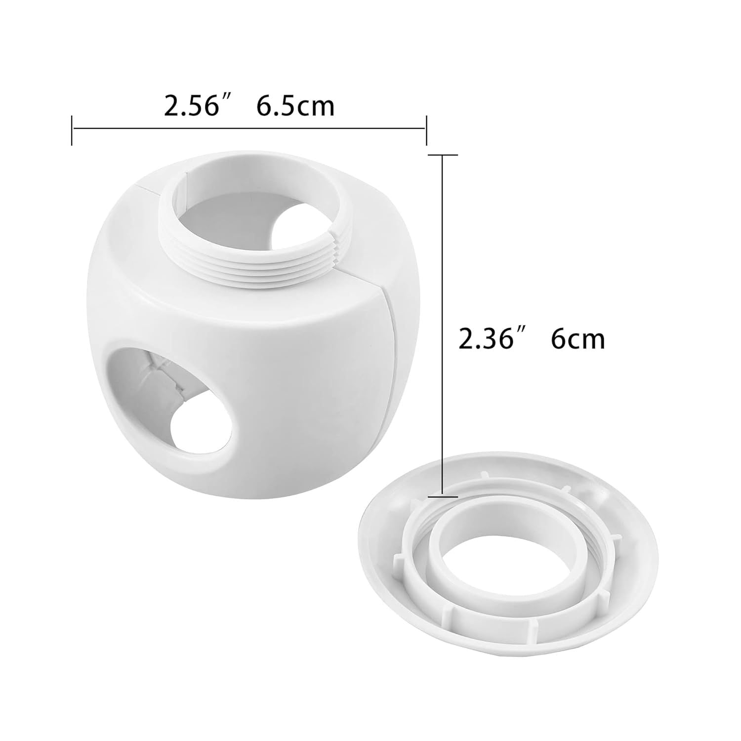 4 Pack Childproof Door Knob Covers Babyproof Door Handle Locks Door Safety for Kids & Toddlers
