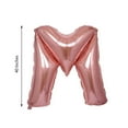 thumbnail image 3 of Efavormart Blush 40" tall Alphabet Letters / Number Foil Balloons Party Wedding Decorations Graduation New Year Party- M, 3 of 6