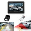 Back Up Camera with 7 Inch TFT LCD Display Monitor Cars Rear View Backup Camera Nigt Visin Auto Parking Assistance