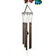 thumbnail image 3 of Mainstays Outdoor 33" H Hummingbird and Flower Metal Wind Chime, 3 of 10