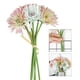 thumbnail image 4 of Ramo de flores artificiales Paquete de flores de simulación Paño de ceremonia de boda Decoración floral falsa, Verde púrpura Methold HA7391-06B, 4 of 6