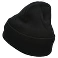 thumbnail image 2 of Coffee Cup Embroidered Long Beanie - Black OSFM, 2 of 5