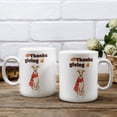 thumbnail image 3 of Happy Thanksgiving Whippet with Turkey Pumpkins Autumn Vibes Mug Dog Lover Coffee Tea Cup - 12018, 3 of 4