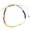 C, variant on Chakras Beads Natural Stone Braided Rope Healing Balances Bangles with 2mm Beads Handchain for Women