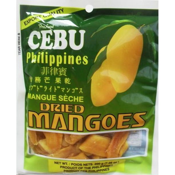 Mangues séchées de Cebu