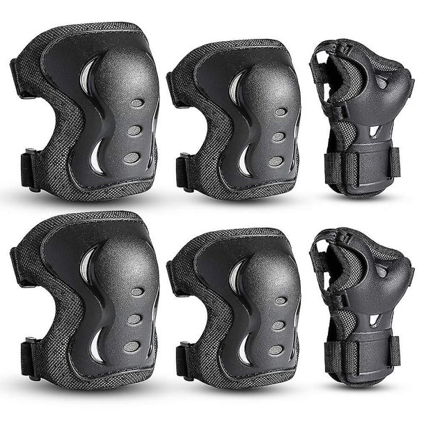 Juego de equipo de protección para niños JINMJMXG 6 protectores de rodilla profesionales en 1