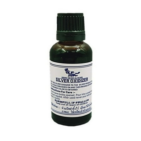 

YUOPEEA Permanently Plate Pure Silver On Worn Silver Brass Silver Plating Solution 15ml DIY Pendant Silver Oxidizer Solution