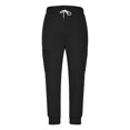 thumbnail image 4 of Men's Soft Sweatpants Casual Sports Breathable Cargo Pants Cuffed Legs Jogger Pants, 4 of 4