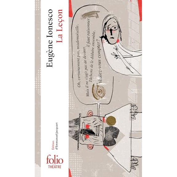 Pre-Owned LA Lecon (Folio Theatre) (French Edition), 9782070388653, 2070388654, Paperback, Edition Unstated edition