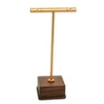 thumbnail image 1 of Wisewang Earring Display Stand Countertop Earring Holder for H Tradeshow Rings Pendants Gold 11.5cm, 1 of 6