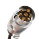 thumbnail image 4 of Câble d'extension de prise de remorque 2 mètres 7 broches en métal, accessoire de voiture standard européen, 4 of 4
