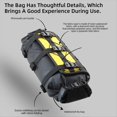 thumbnail image 3 of Bolsa Impermeable para Manillar de Bicicleta, Capacidad Ajustable, Bolsa Extraíble para Ciclismo de Montaña, Carretera y Grava, Paquete de Ciclismo Frontal B, 3 of 5