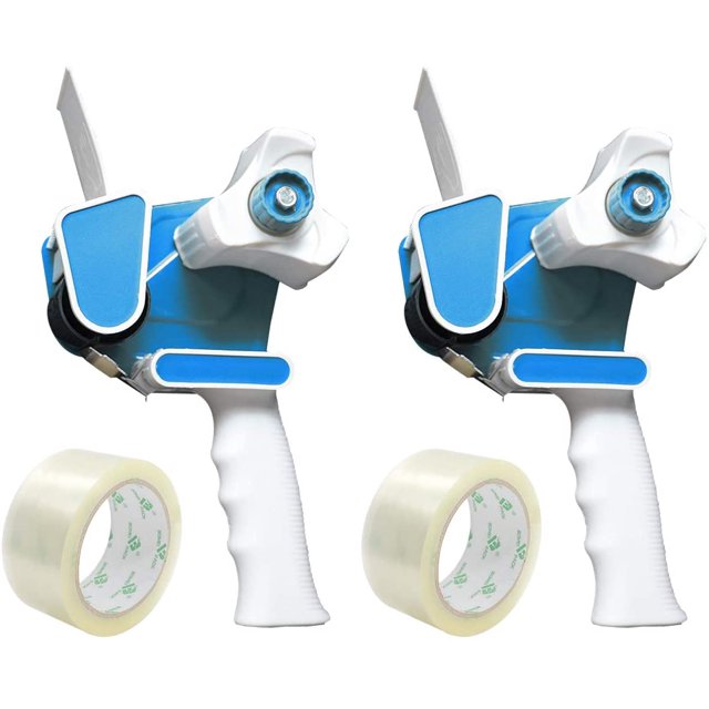 Pistola dispensadora de cinta de embalaje Dispensador de 2 pulgadas para envío, sellado de caja móvil, sin incluir cinta.2PACK Namotu WRJM-599