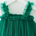thumbnail image 4 of Fsqjgq Baby Girl Clothes Baby Dress Holiday Size 19 Girls Clothes Green Toddler Girls Sleeveless Tulle Holiday Party Dress Dance Party Princess Dresses Clothes 80, 4 of 5