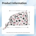 thumbnail image 5 of Salouo Cute Dinosaur Print Adjustable Working Caps,1 Pcs Working Hats Elastic Scrub Hats Elastic Tie Back Hats Unisex Nurse Scrub Cap Nurse Hats ,One Size, 5 of 7