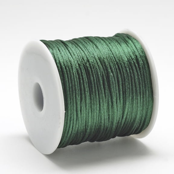 Nylon Thread Dark Green 2.5mm about 32.81 Yards(30m)/Roll
