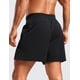 thumbnail image 2 of Shorts CRZ YOGA Texturizados para Entrenamiento con Corte Lateral 5" Negro M, 2 of 7