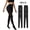 6BLK, variant on Opaque Tights for Women Tummy Light Compression Tights Control Top Pantyhose