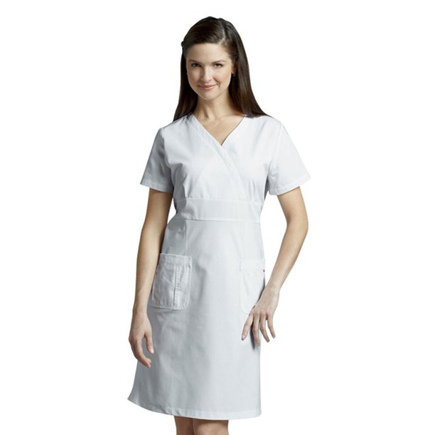 Download White Cross - White Cross Mock Wrap Nurse Dress - Walmart ...