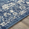 thumbnail image 3 of Ustad Aqua 5'3" x 7'3" Traditional Rectangle Area Rug, 3 of 5