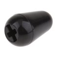 thumbnail image 1 of Esquirla 5 Way Toggle Tip Knobs for Electric Guitar Replacement Accessory Parts Black, 1 of 5