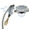 thumbnail image 6 of EPOTOOR Go Kart ATV Live Rear Axle Kit + Brake Assembly +Sprocket Hub Drift Trike 32", 6 of 6