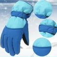 thumbnail image 6 of Winter Gloves for Boys Kid Winter Warm Waterproof Windproof Warm Snow Gloves for Child Ski Gloves 7-11 Years, 6 of 8