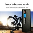 thumbnail image 4 of Trayknick Mini Tire Inflator Wireless Black Portable Multifunctional Air Compressor Pump for Motorbikes, 4 of 13