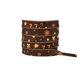 thumbnail image 2 of Cordones navideños para zapatillas y botas - Patrones navideños con copos de nieve y renos - Cordones de poliéster duraderos para estilo estacional, 2 of 6