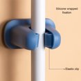 thumbnail image 4 of stanreset 2-in-1 Wall Mounted Punch-free Mops Hanging Pipe Hooks Anti-skid Storage Rack Moisture-proof Clip Rag Hanger Bathroom Pink Type3 NO3, 4 of 6