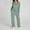 #212-Green, variant on Women's Loose V-Neck Long Sleeve Top with Drawstring Waist Flare Pants Set, Comfortable and Stylish, Casual Outfit for Daily Wear