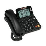 AT&T CL2940BK Corded Speakerphone with Large Display, Black