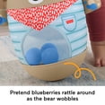 thumbnail image 3 of Fisher-Price Friendship Forest Bat & Wobble Inflatable Bear Roly-Poly Activity Toy for Baby, 3 of 6