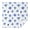 Pioneer Flower Floral-1, variant on Pioneer Flower Floral Print Pattern Square Tablecloth, Waterproof Wipeable Spillproof Washable Table Cover for Home Kitchen Party Decor, 42"x42"