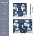 thumbnail image 4 of WOBOGO Cute Polar Bears Pattern 2-hole Switch Plates PC Flame Retardant Plastic Material Glossy Finish Smooth Touch 4.56x4.48x0.27in, 4 of 8